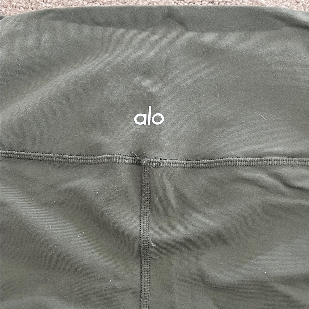 Alo Yoga Olive Green Leggings